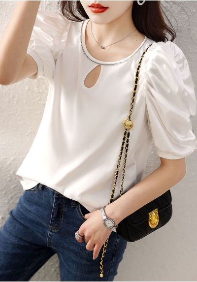 blouse wanita korea import T8292