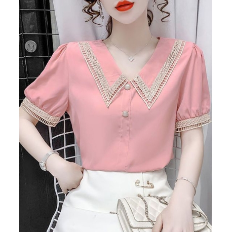 blouse wanita korea import T8292