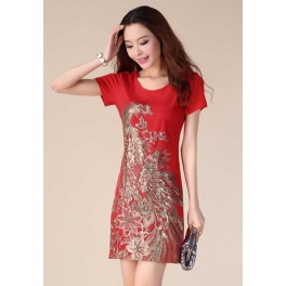 dress wanita import D2353