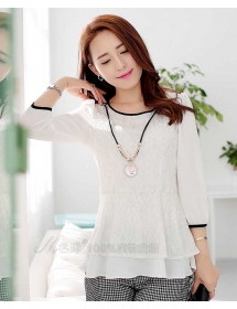 blouse wanita import T2285