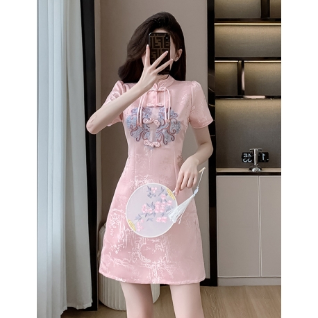 dress cheongsam import D8152