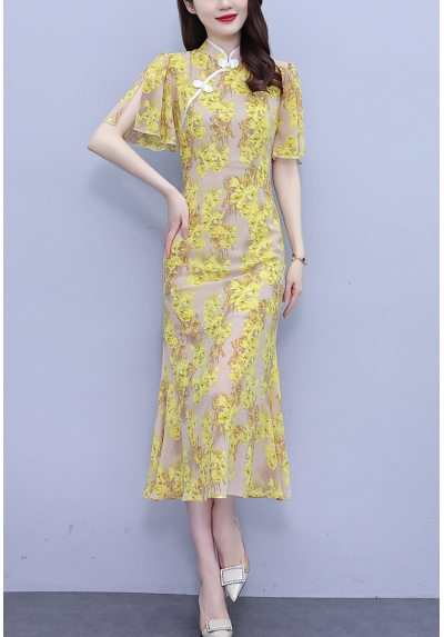 dress cheongsam import D8178