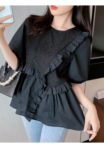 blouse wanita korea import  T8365