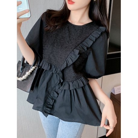 blouse wanita korea import  T8365