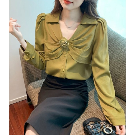 blouse wanita korea import  T8385