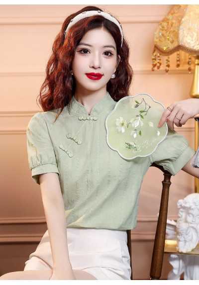 blouse cheongsam import  T8400