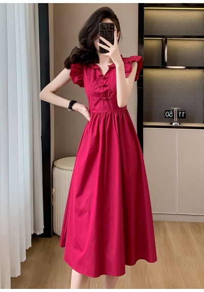 dress wanita korea D7620