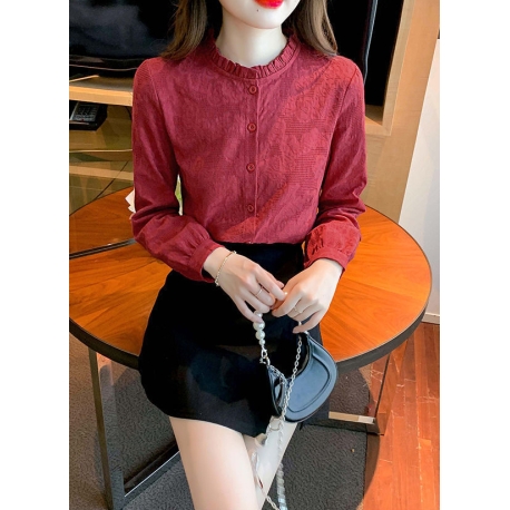 blouse wanita korea import T8305