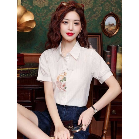 kemeja wanita korea import T8427