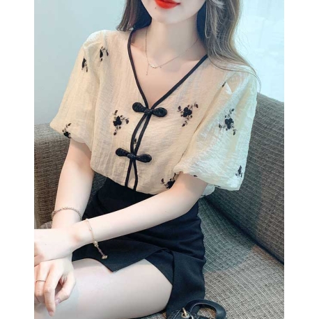 blouse wanita korea import T8414