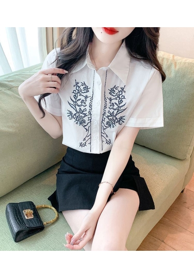 kemeja wanita korea import T8437