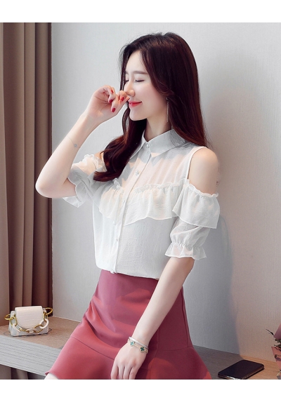 kemeja wanita korea import  T8439