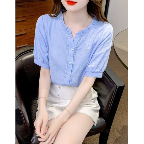 blouse wanita korea import  T8435