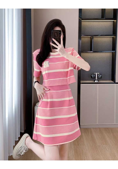 dress wanita korea import D8115