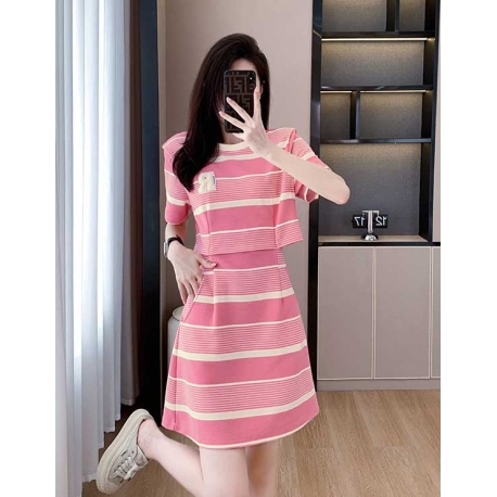 dress wanita korea import D8115