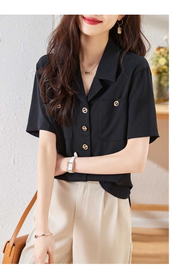 kemeja wanita korea import  T8446