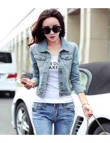 jaket denim import T2339