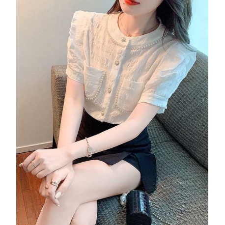 blouse wanita korea import  T8443