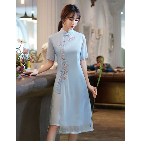 dress cheongsam import D8254