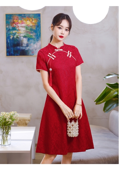 dress cheongsam import D8254