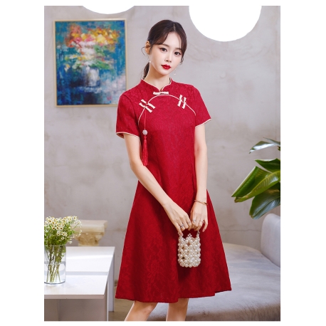 dress cheongsam import D8254