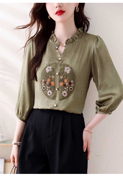 blouse wanita import  T8466