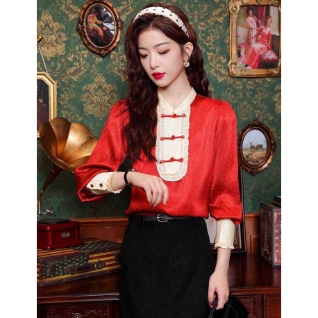 blouse wanita import  T8466