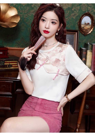 blouse wanita korea import  T8475