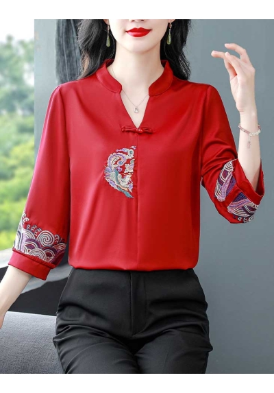 blouse  wanita korean style T8478