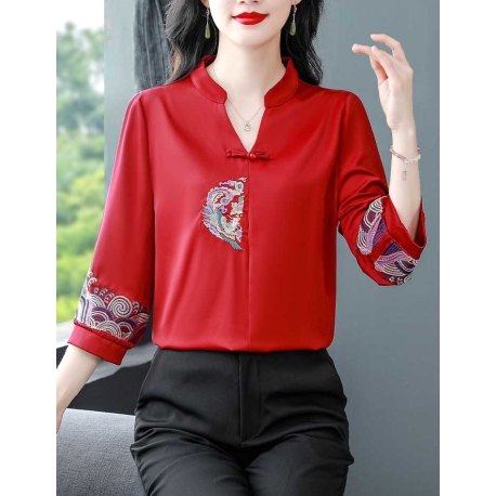 blouse  wanita korean style T8454