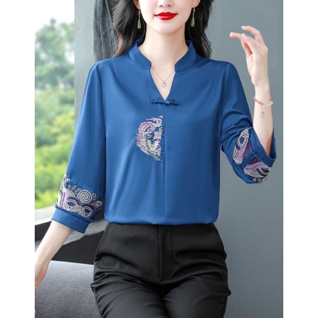 blouse  wanita korean style T8478