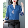 blouse  wanita korean style T8479