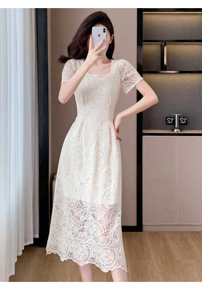 midi dress  wanita korea D8269