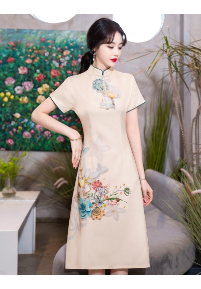 dress cheongsam import D8277