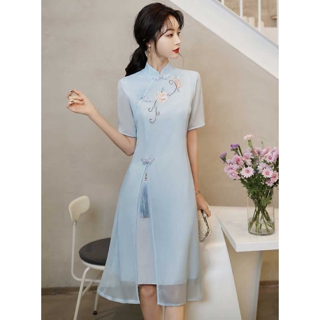 dress cheongsam import D8254