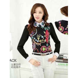 blouse wanita import T2373