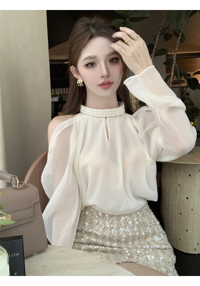 blouse wanita korea T8135