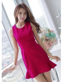 dress wanita import D2442