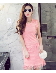 dress wanita import D2443