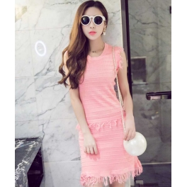 dress wanita import D2443