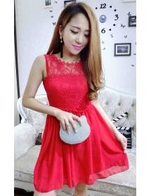 dress wanita import D2445