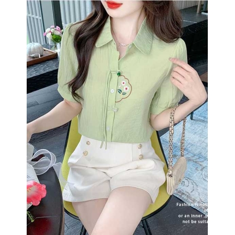 kemeja wanita korea import T8514