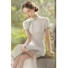 long dress cheongsam import D8351