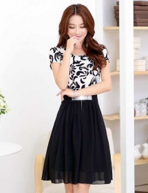 dress wanita import D2473