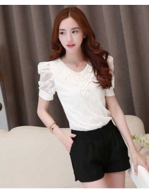 blouse wanita korea T2415