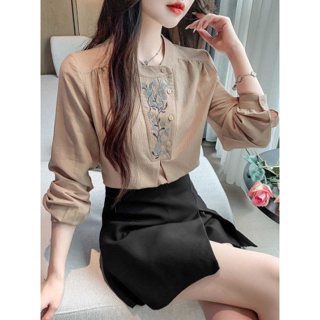 blouse wanita korea import T8548