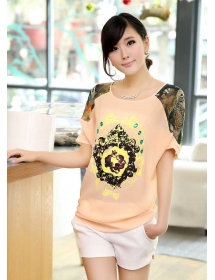 blouse chiffon import T2417