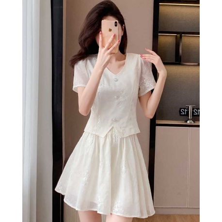 setelan wanita korea import D8360