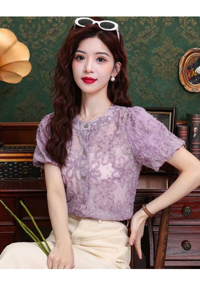 blouse  wanita korea T8568