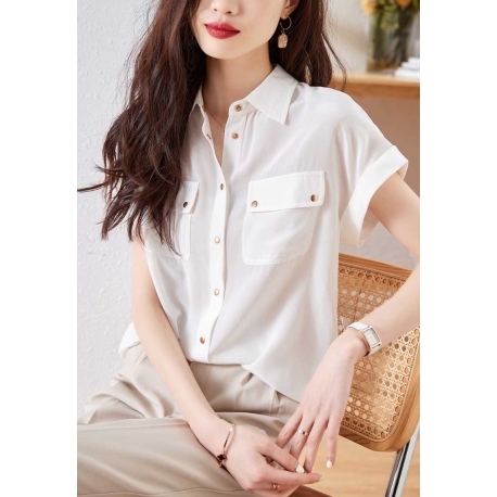 kemeja kerja wanita korea import T8523